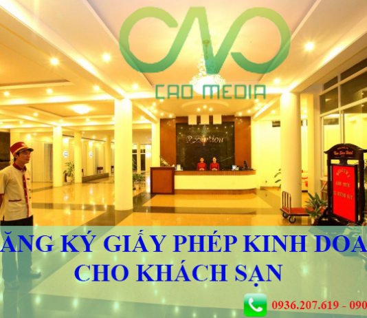 giấy phép kinh doanh cho khách sạn