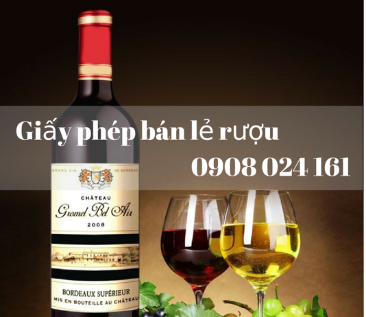 Thủ tục xin giấy phép kinh doanh bán lẻ rượu tại TP.HCM