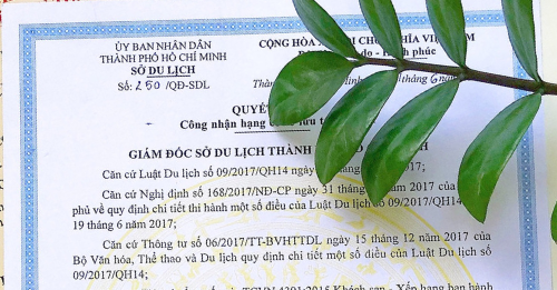 Dịch vụ xin giấy chứng nhận sao khách sạn trọn gói