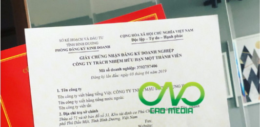 Thủ tục đăng ký giấy chứng nhận đăng ký doanh nghiệp theo nghị định mới