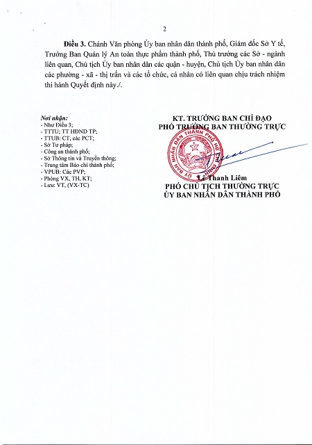 Bộ tiêu chí đánh giá an toàn trong phòng, chống dịch COVID-19 đối với hoạt động kinh doanh dịch vụ ăn uống trên địa bàn Thành phố Hồ Chí Minh
