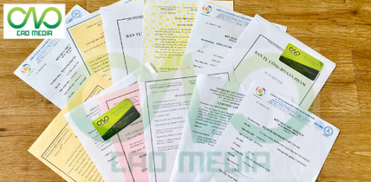 Đăng ký các loại giấy phép để lưu hành nước nha đam ra thị trường