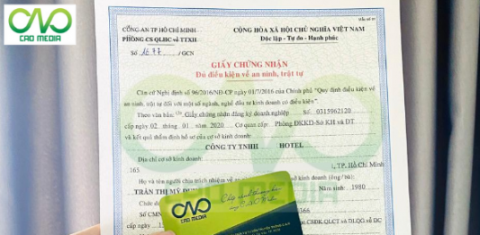 Dịch vụ làm giấy phép an ninh trật tự cho khách sạn tại quận Bình Thạnh