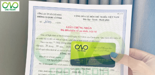 Giấy phép an ninh trật tự cho dịch vụ lưu trú tại quận Tân Bình