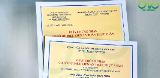 Xin giấy phép ATTP kho lạnh bảo quản thực phẩm nhanh nhất