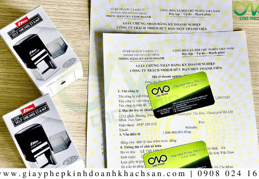 Mẫu giấy phép hộ kinh doanh bán quần áo Thủ Đức (Ảnh CAO Media)