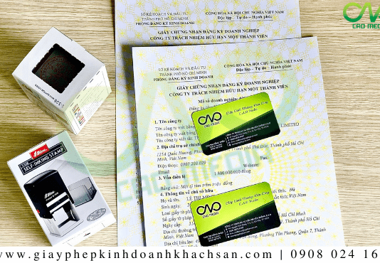 Đăng ký giấy phép kinh doanh cửa hàng bánh bao chỉ