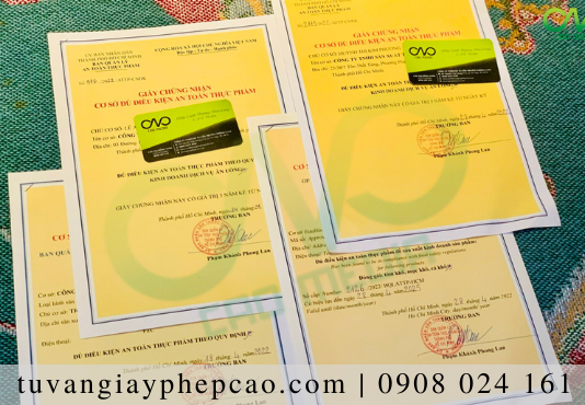 Chi tiết về việc xin giấy phép ATTP chế biến khô mực xé