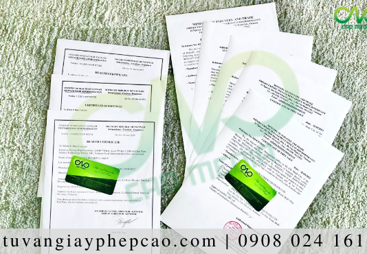 Giấy phép xuất khẩu nước cốt trái nhàu nhanh chóng