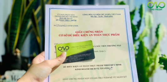 Thủ tục xin giấy phép an toàn thực phẩm quán cà phê muối chuẩn xác