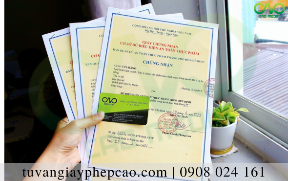 Đăng ký giấy phép an toàn thực phẩm cho cửa hàng rau sạch nhanh tại TP.HCM