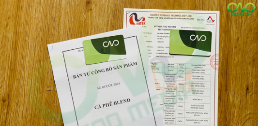 Công bố chất lượng cà phê blend đơn giản, dễ thực hiện