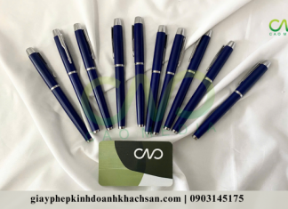 Công bố tiêu chuẩn cơ sở bút bi