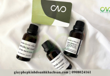 Công bố tiêu chuẩn cơ sở tinh dầu sả chanh