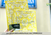 Xin giấy phép kinh doanh