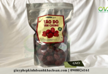 Kiểm nghiệm sản phẩm táo đỏ
