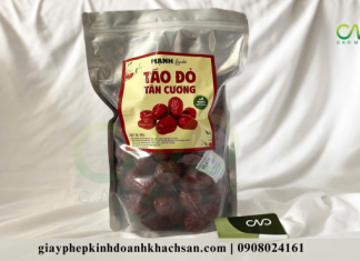 Kiểm nghiệm sản phẩm táo đỏ
