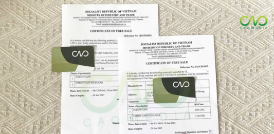 Chứng nhận CFS cà phê bột