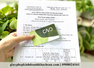 Thay đổi địa chỉ giấy phép kinh doanh
