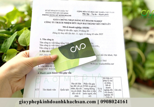Thay đổi địa chỉ giấy phép kinh doanh