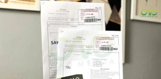 Nhãn hiệu hàng hóa cho nước uống