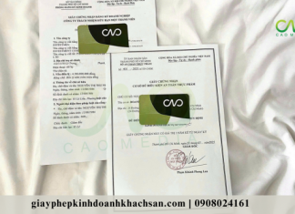 Thực hiện xin giấy chứng nhận an toàn thực phẩm
