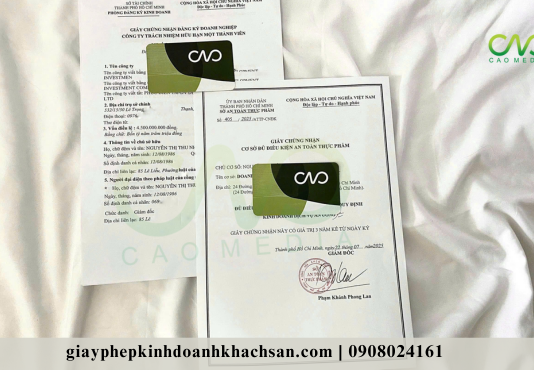 Thực hiện xin giấy chứng nhận an toàn thực phẩm