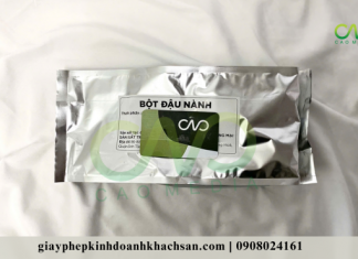 Tự công bố sản phẩm bột đậu nành