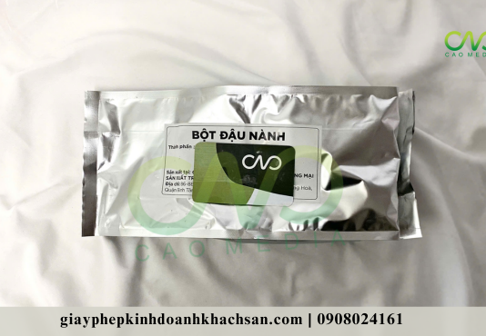 Tự công bố sản phẩm bột đậu nành