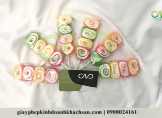 Tự công bố sản phẩm kẹo