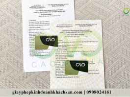 Cơ sở kinh doanh lưu trú