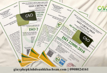 Quy trình xin giấy chứng nhận ISO 22000 cho cơ sở sản xuất tại HCM Quy trình xin giấy chứng nhận ISO 22000