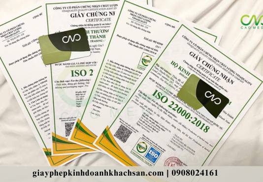 Quy trình xin giấy chứng nhận ISO 22000 cho cơ sở sản xuất tại HCM Quy trình xin giấy chứng nhận ISO 22000