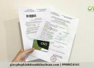 Thành lập công ty kinh doanh khách sạn