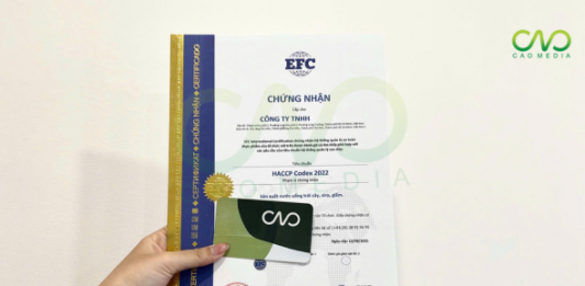 xin giấy chứng nhận HACCP tại TP.HCM