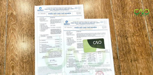 Phiếu kiểm nghiệm sản phẩm nước đá