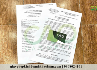 Thực hiện xin giấy phép phân phối rượu