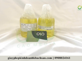 Công bố sản phẩm nước rửa tay