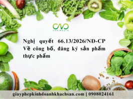 Quyết định mới về công bố sản phẩm 2026 như thế nào?
