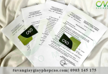 Giấy chứng nhận Health Certificate có thời hạn bao lâu?