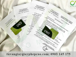 Giấy chứng nhận Health Certificate có thời hạn bao lâu?